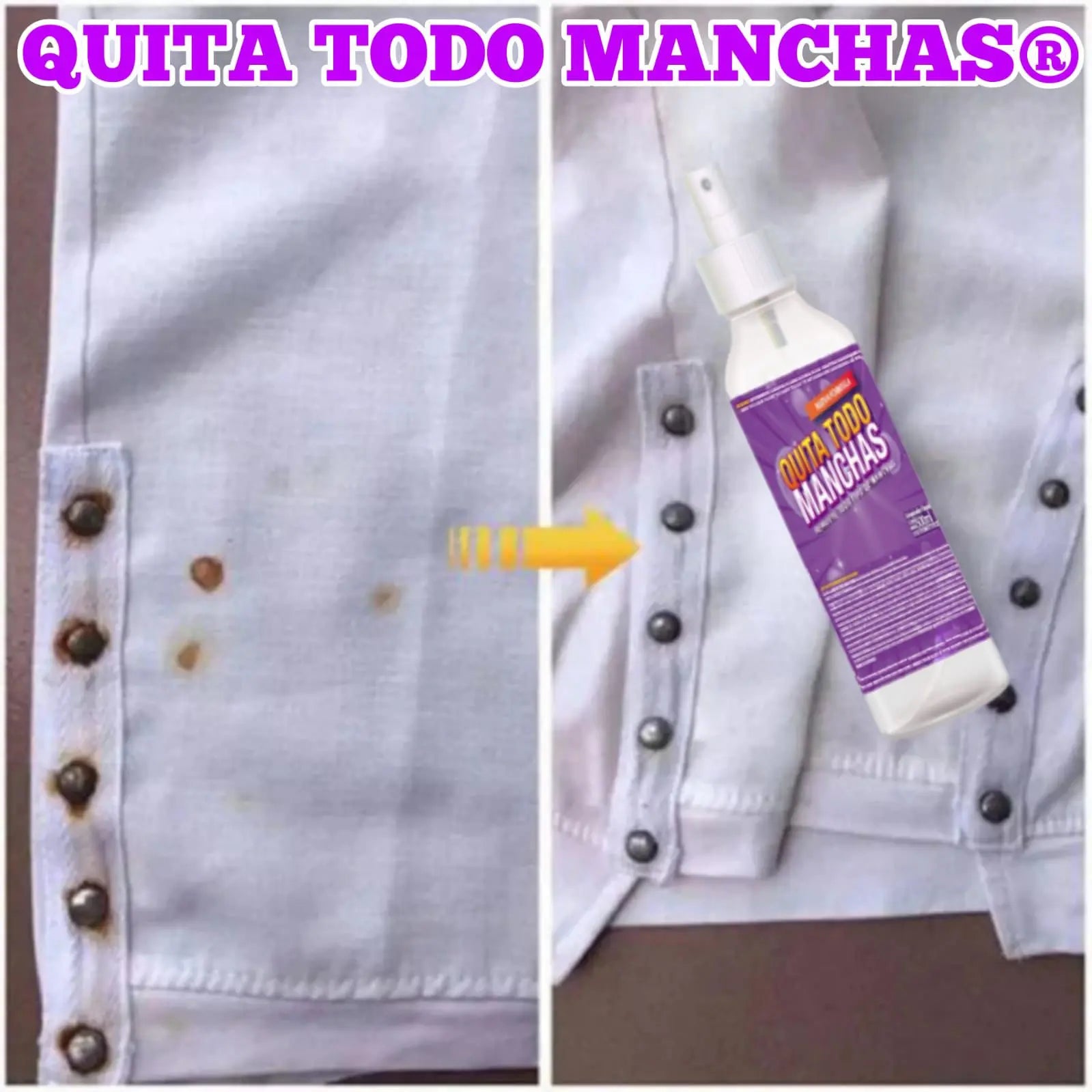 ✨Quita Todo Manchas 🔥Ni una sola mancha más. (🎁ENVIO GRATIS)