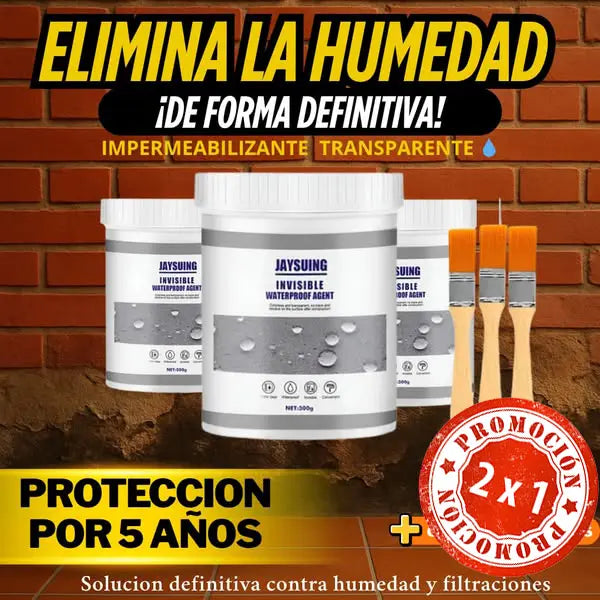 💧Sellador Invisible 🏡¡Impermeabiliza TODO en 10 minutos!