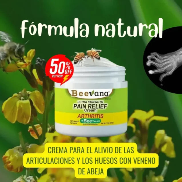 ✨BEEVANA CREMA PARA TERAPIA DE HUESOS Y ARTICULACIONES