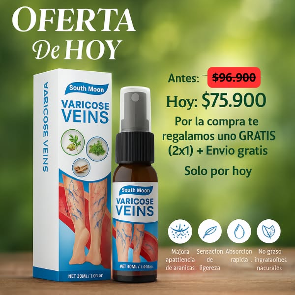🌿Varicose Veins ✨¡Clínicamente probado para eliminar las venas varicosas✅