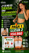 🌙Parche Kinoki 💚Recupera la Ligereza y Desinflama tu Cuerpo… ✨¡Todo Mientras Duermes!